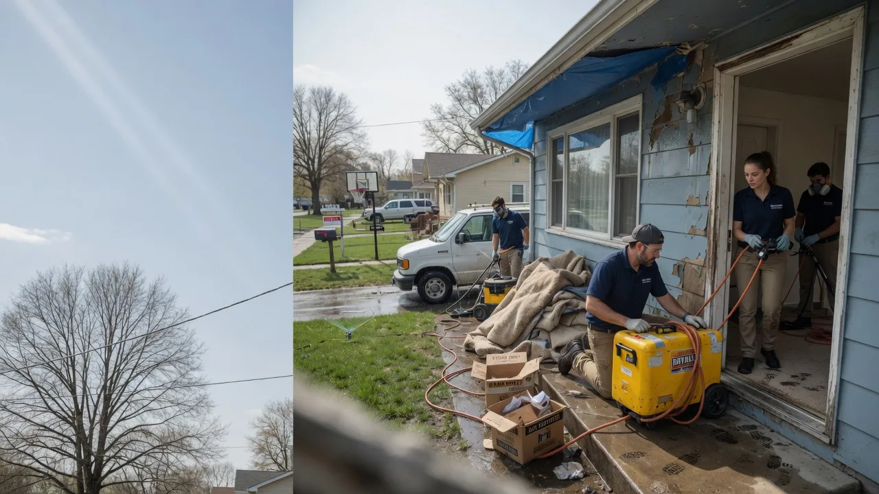 Basement Flood Cleanup in Twelve Mile, IN near me